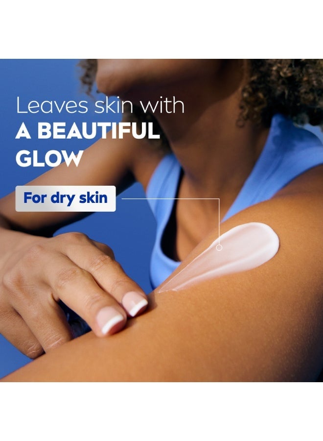 نيفيا لوشن الجسم بزبدة الكاكاو مع مصل الترطيب العميق 400 مل، عبوة من قطعتين - Image 2